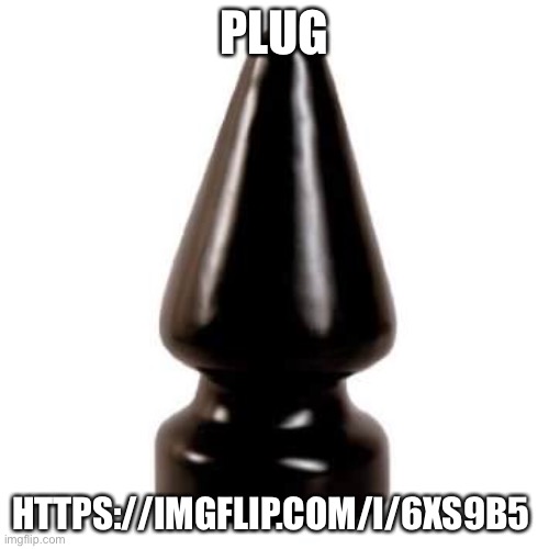 dont ask | PLUG; HTTPS://IMGFLIP.COM/I/6XS9B5 | image tagged in butt plug,memes,unfunny | made w/ Imgflip meme maker