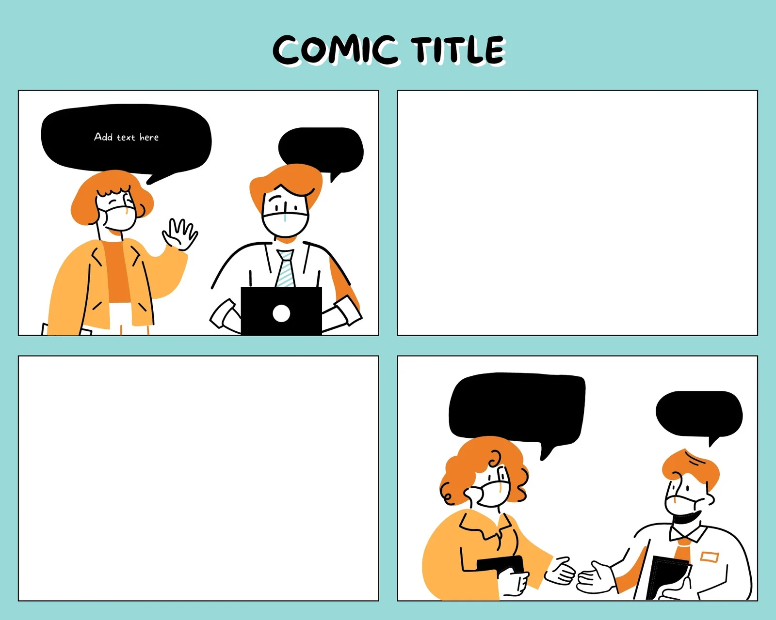 Custom Comic Blank Template Imgflip