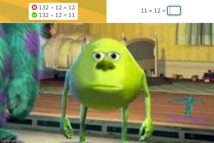 image tagged in mike wazowski two eyed | made w/ Imgflip meme maker