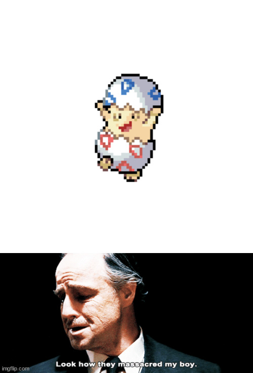 togepi + togepi | image tagged in look how they massacred my boy | made w/ Imgflip meme maker