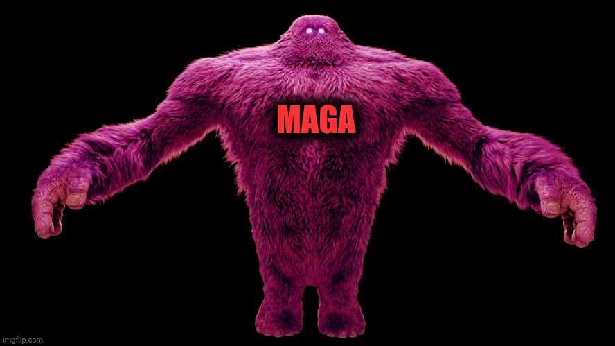 High Quality MAGA Monster Blank Meme Template