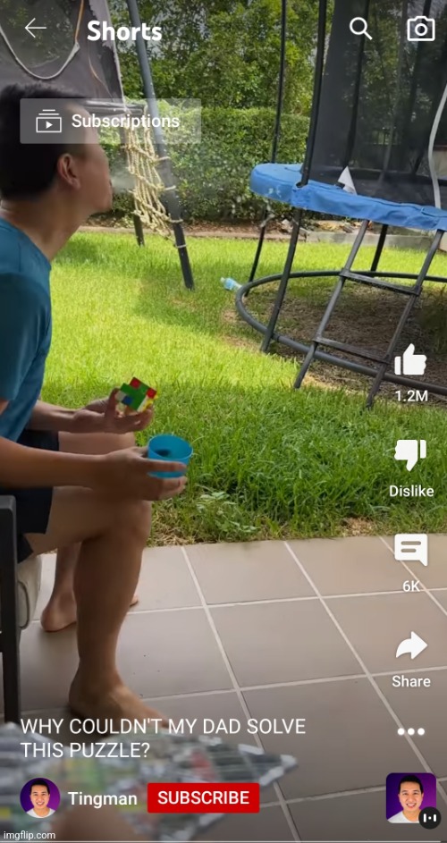 Give caption | image tagged in tingman spitting water | made w/ Imgflip meme maker