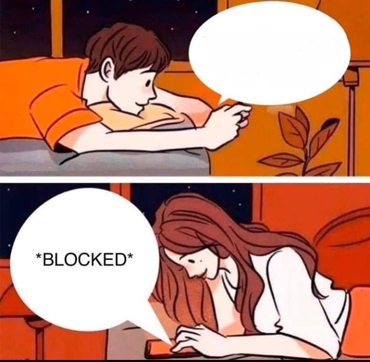 High Quality Blocked Blank Meme Template