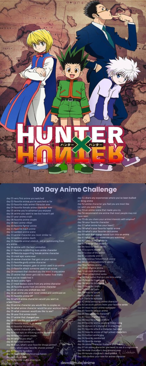 Day 6 | image tagged in 100 day anime challenge | made w/ Imgflip meme maker