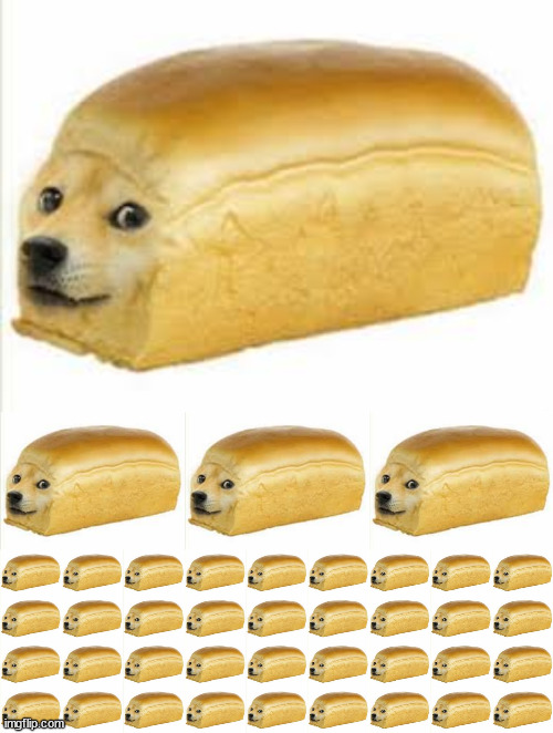 image tagged in doge bread | made w/ Imgflip meme maker