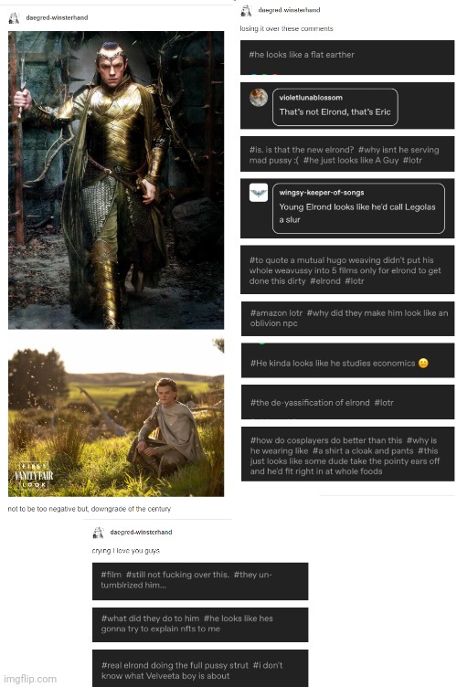 Elrond (repost) | image tagged in elrond,rings of power | made w/ Imgflip meme maker