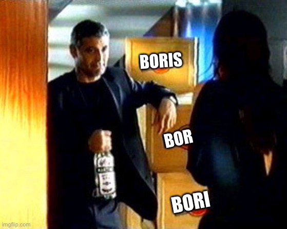 No Boris no party | BORIS; BOR; BORI | image tagged in boris johnson | made w/ Imgflip meme maker
