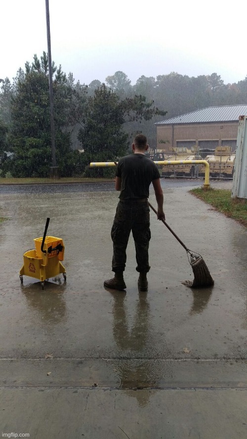 Mop The Rain | image tagged in mop the rain | made w/ Imgflip meme maker