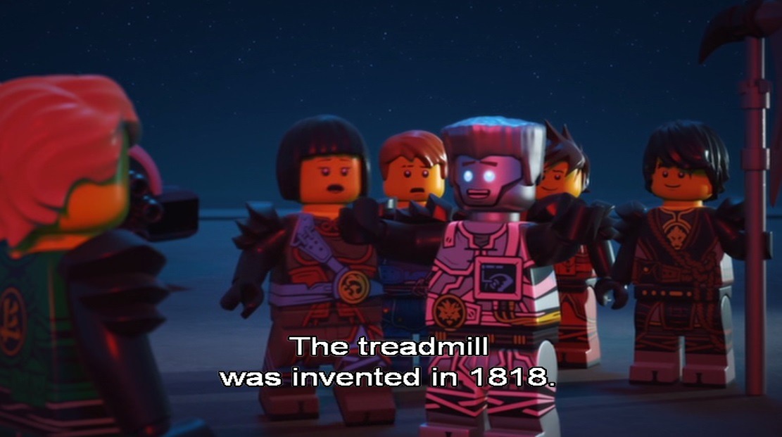 The treadmill was invented in 1818 Blank Meme Template