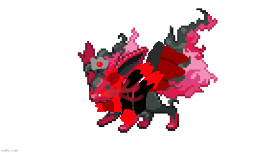 blood god sylceon sprite | image tagged in blood god sylceon sprite | made w/ Imgflip meme maker