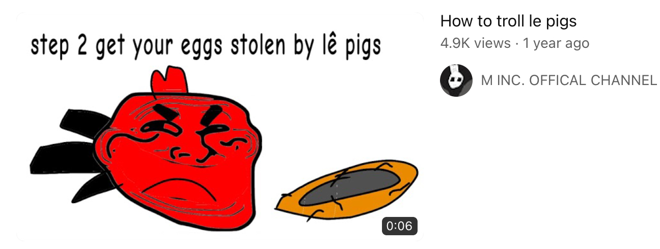 High Quality how to troll le pigs Blank Meme Template
