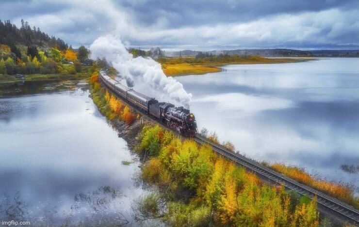 Trans-Siberian Railroad | image tagged in russian,public transport,i like trains,asia,europe | made w/ Imgflip meme maker