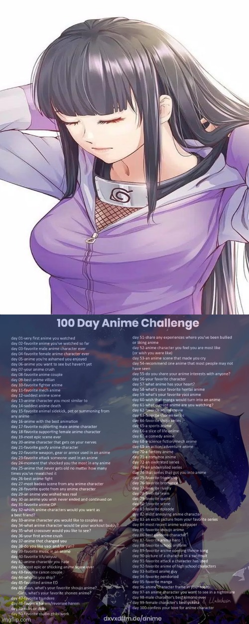 Day 7 | image tagged in 100 day anime challenge | made w/ Imgflip meme maker