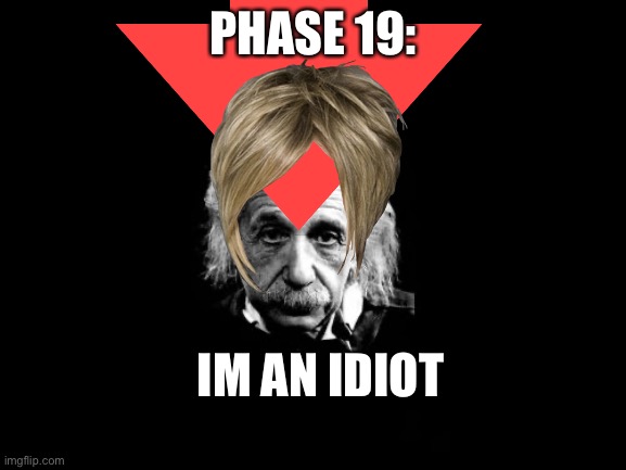 PHASE 19: IM AN IDIOT | made w/ Imgflip meme maker