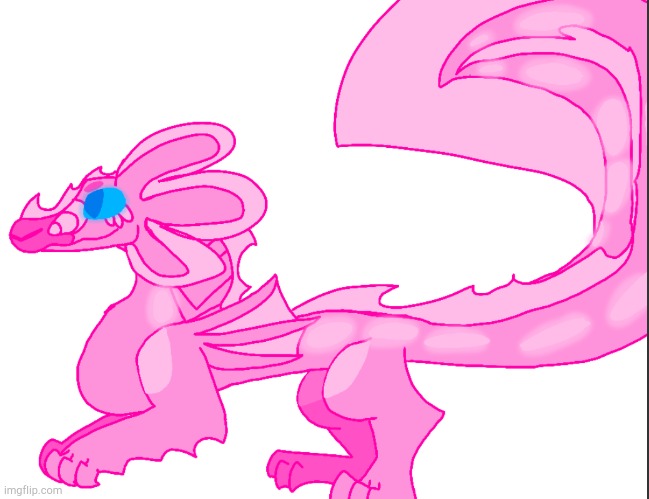 Some Axolotl Dragon I drew | made w/ Imgflip meme maker