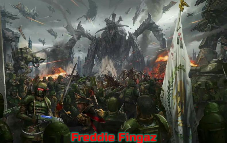 Tyranid Bio Titans | Freddie Fingaz | image tagged in tyranid bio titans,slavic,freddie fingaz,slm,blm | made w/ Imgflip meme maker