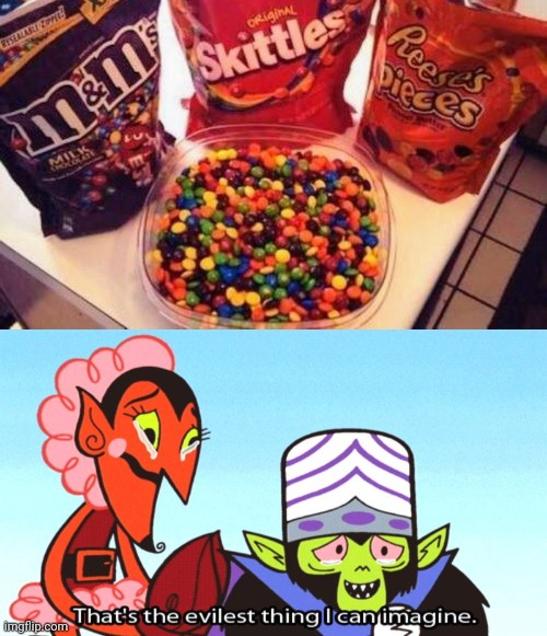 How to spoil a Halloween party | image tagged in it's so evil,sir mix alot,candy crush,evil cows,remix | made w/ Imgflip meme maker