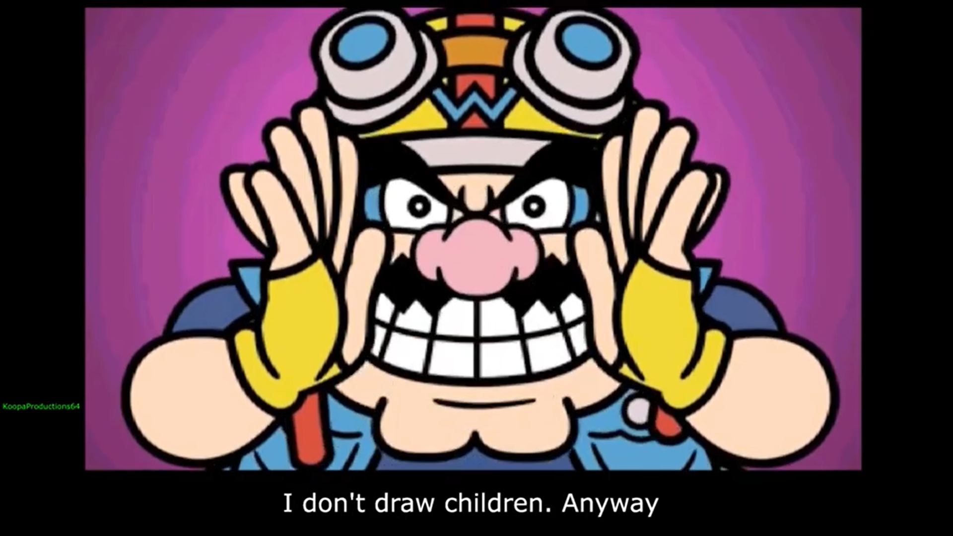 I don't draw children Blank Meme Template
