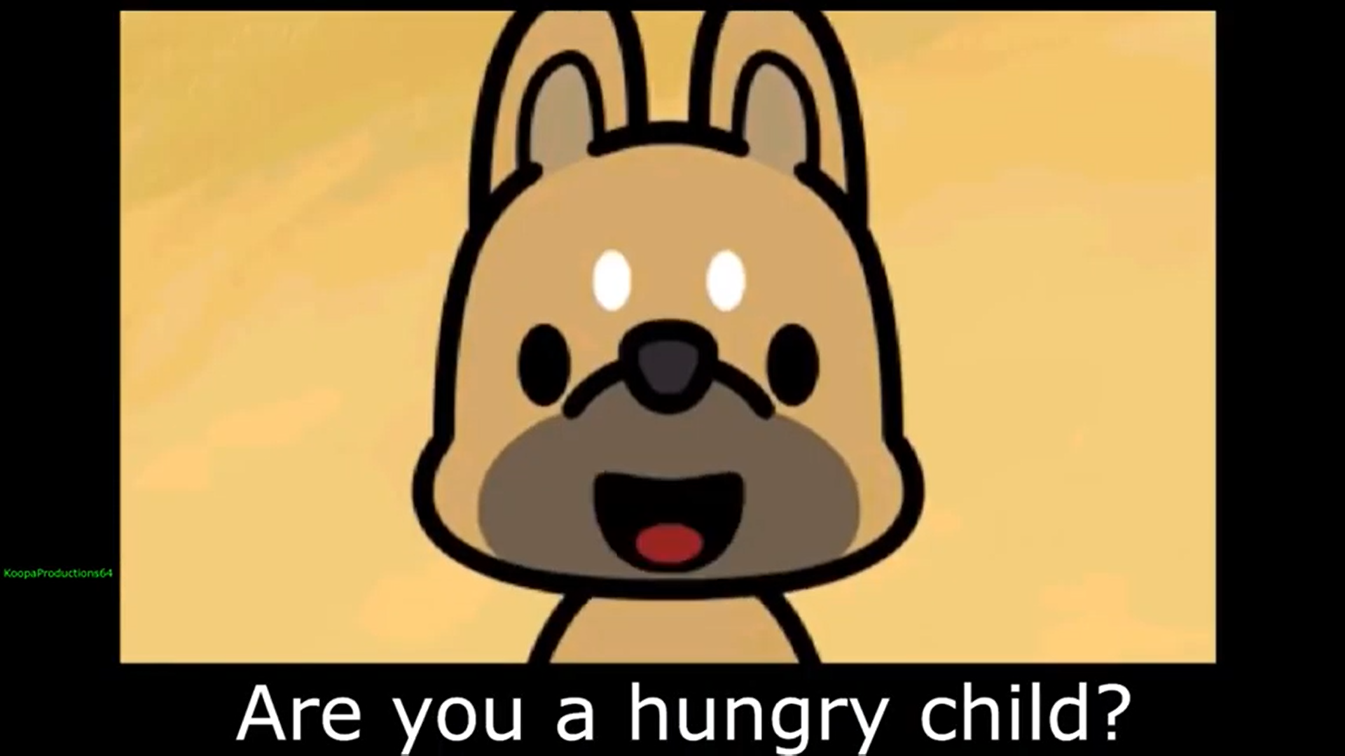 Are you a hungry child Blank Meme Template