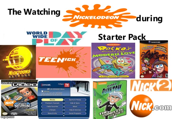 True blue Nickelodeon fans can be lazy no matter what! | image tagged in nickelodeon,fairly odd parents,jimmy neutron,nicktoons,lazy,dvd | made w/ Imgflip meme maker