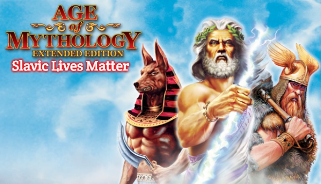Slavic Age of Mythology | Slavic Lives Matter | image tagged in slavic age of mythology,slavic | made w/ Imgflip meme maker