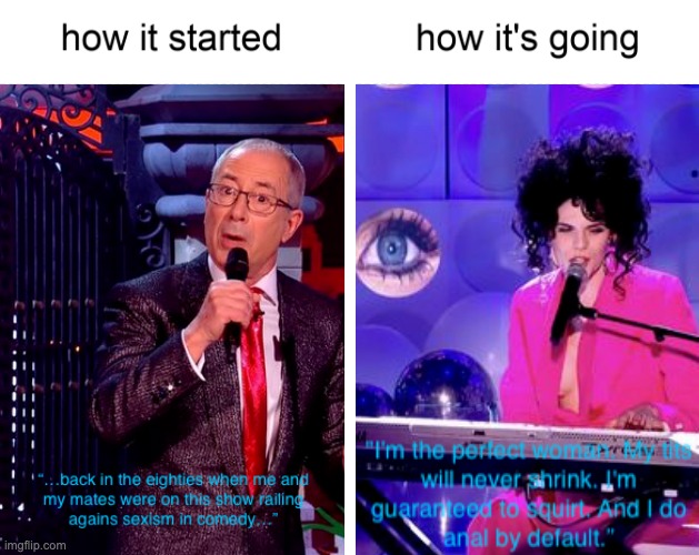 How it started vs how it's going | image tagged in how it started vs how it's going | made w/ Imgflip meme maker