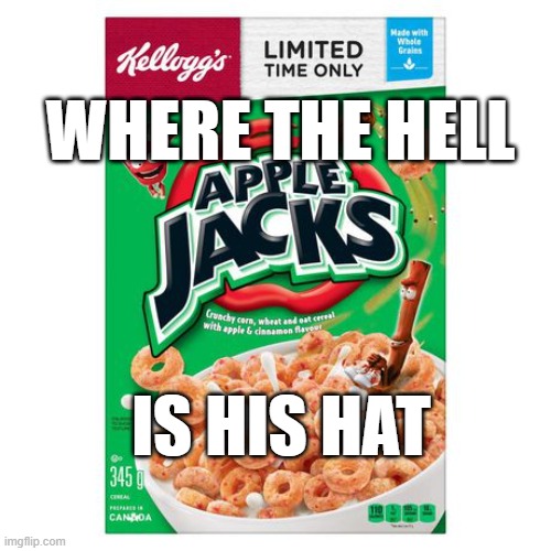 where is his hat; seriously, why did they just leave it like this it looks so wrong on so many levels | WHERE THE HELL; IS HIS HAT | image tagged in oh no | made w/ Imgflip meme maker