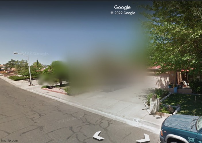 Bro Walter White's house got censored :cry: | made w/ Imgflip meme maker