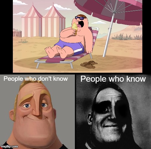 Traumatized Mr. Incredible / People Who Know / People Who Don't