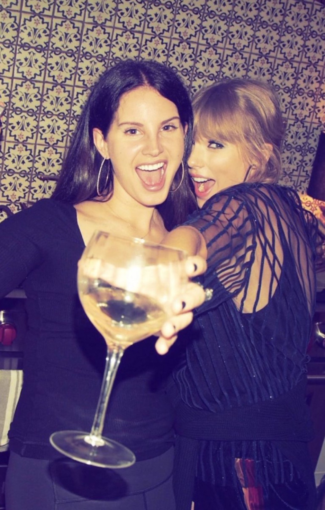 High Quality taylor and lana Blank Meme Template