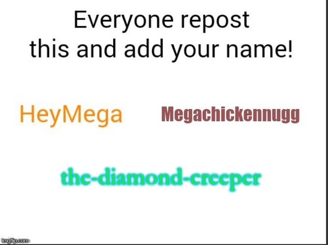 the-diamond-creeper | image tagged in repost | made w/ Imgflip meme maker