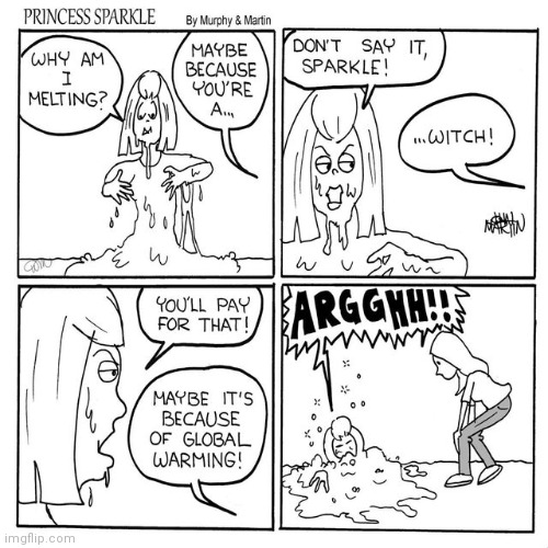 The Wicked Melting Witch | image tagged in melt,melting,witch,comics,comic,comics/cartoons | made w/ Imgflip meme maker