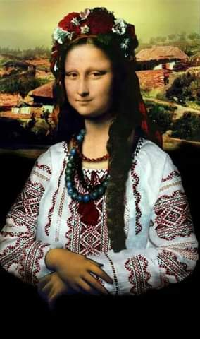 High Quality Slavic Mona Lisa Blank Meme Template