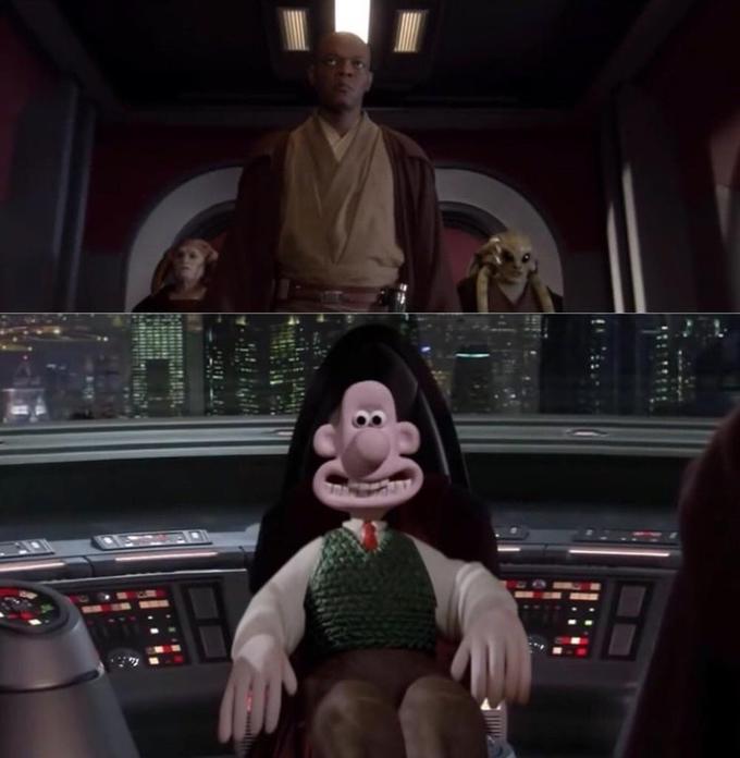 High Quality Wallace as Palpatine Blank Meme Template