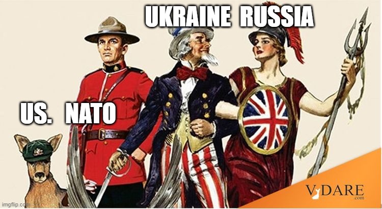 geopolitics | UKRAINE  RUSSIA; US.   NATO | image tagged in memes | made w/ Imgflip meme maker