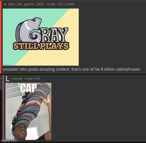 "amazing content" i'm sure | made w/ Imgflip meme maker