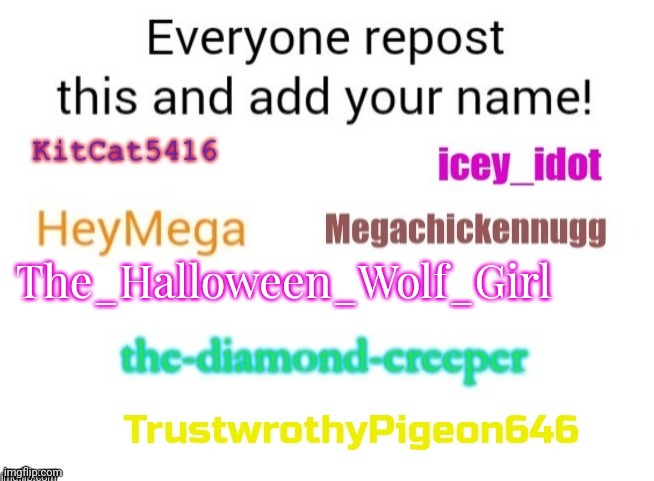 The_Halloween_Wolf_Girl | made w/ Imgflip meme maker