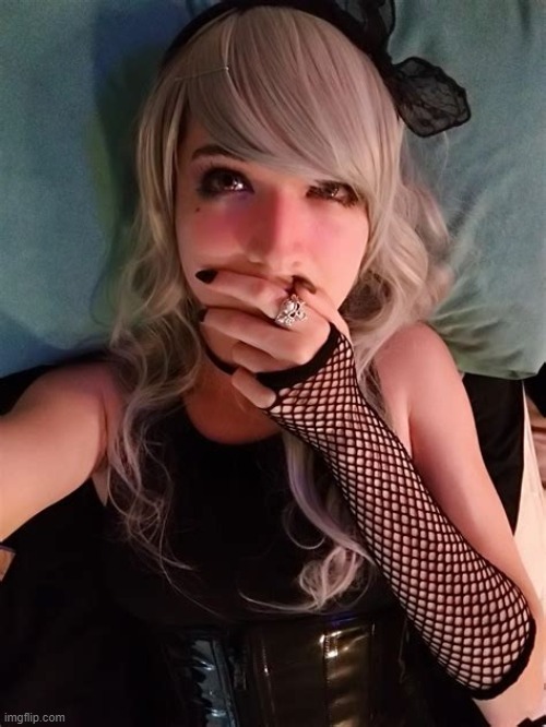 Trap | image tagged in emo femboy | made w/ Imgflip meme maker