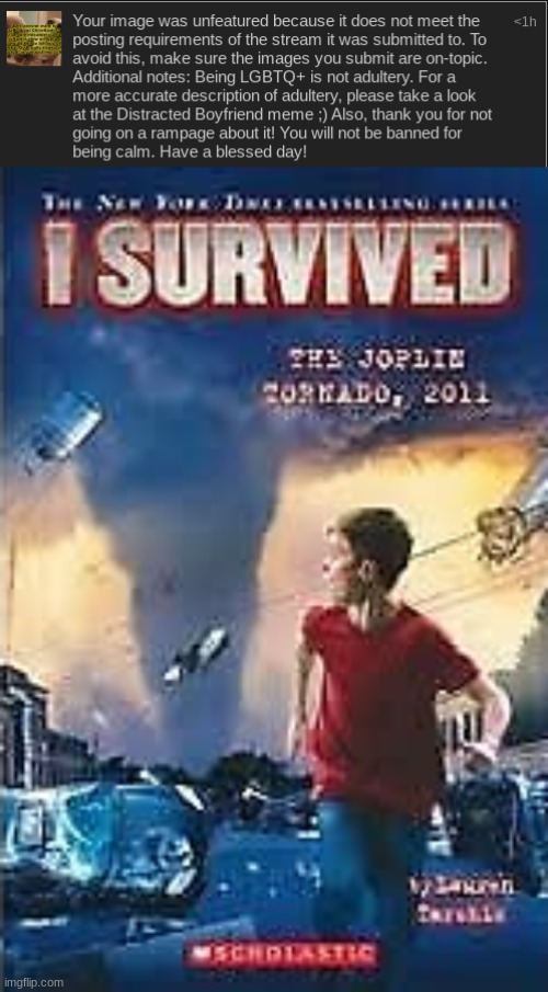 barely made it | image tagged in i survived | made w/ Imgflip meme maker