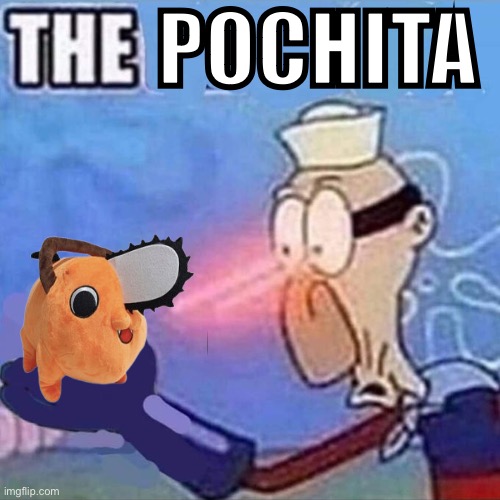 Barnacle boy THE | POCHITA | image tagged in barnacle boy the | made w/ Imgflip meme maker