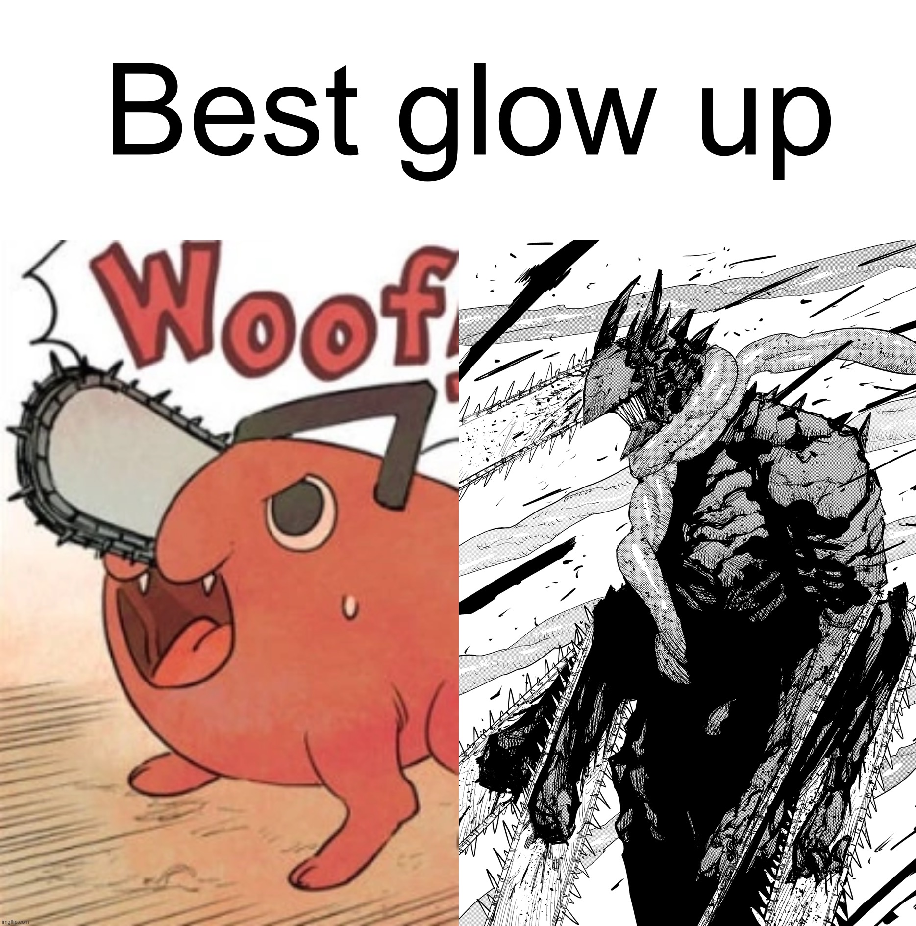 Best glow up | made w/ Imgflip meme maker