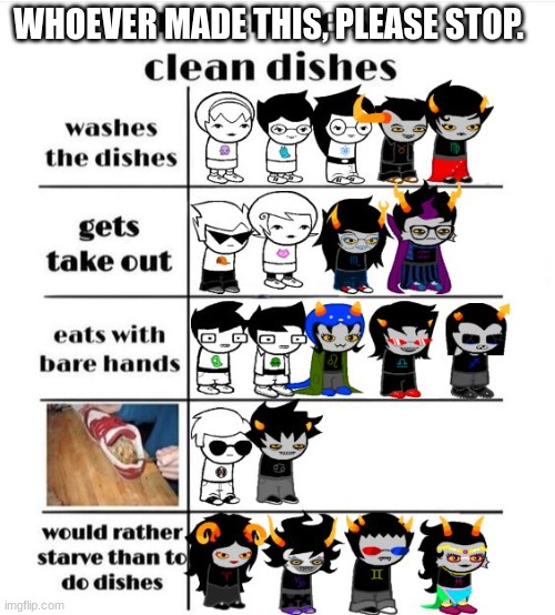 :( | WHOEVER MADE THIS, PLEASE STOP. | image tagged in homestuck | made w/ Imgflip meme maker