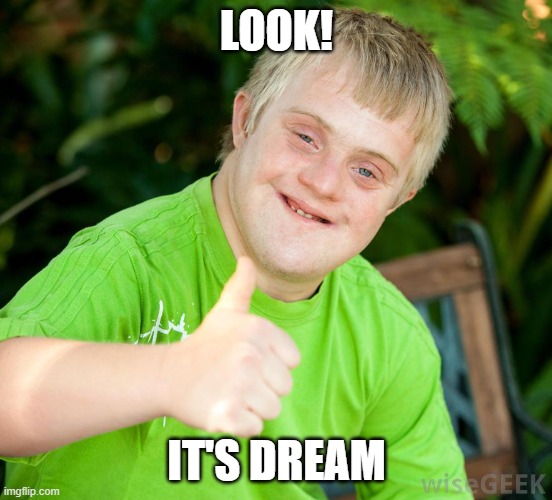 meme | LOOK! IT'S DREAM | image tagged in minecraft,dream | made w/ Imgflip meme maker