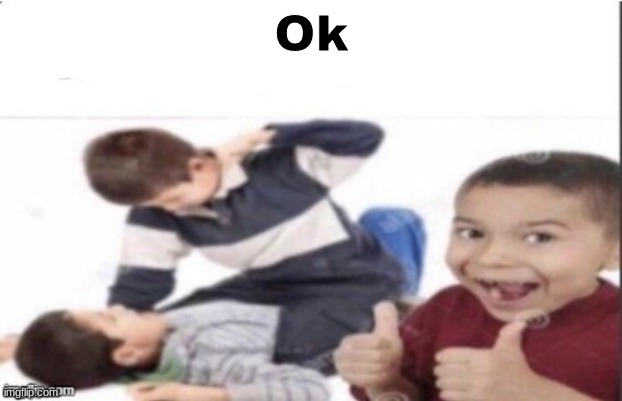first degree murder | Ok | image tagged in first degree murder | made w/ Imgflip meme maker