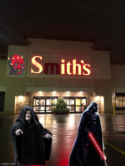 Oh Look, They Have a Store | image tagged in star wars,sith | made w/ Imgflip meme maker