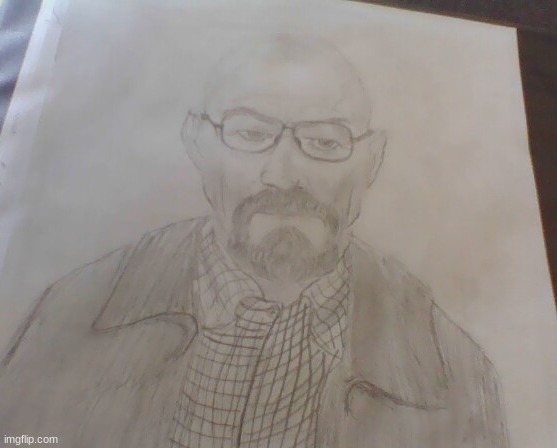 Sorry bad quality but here is Walter white | image tagged in walter white | made w/ Imgflip meme maker