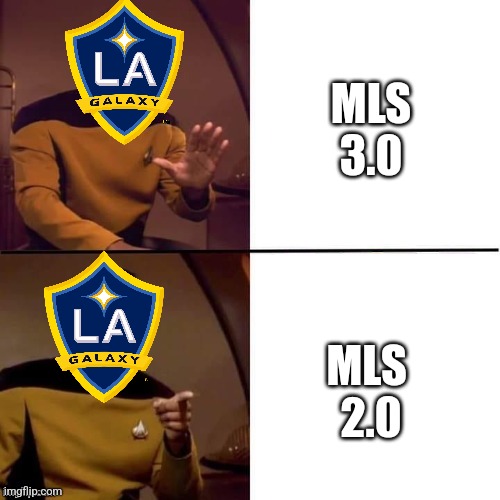 Geordi Drake | MLS 3.0; MLS 
2.0 | image tagged in geordi drake,MLS | made w/ Imgflip meme maker