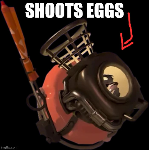 SHOOTS EGGS | made w/ Imgflip meme maker