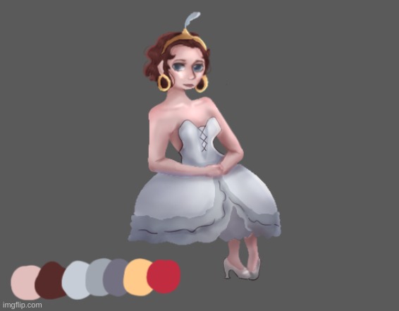 since people were pissing and shitting themselfs cuz I made her look more human | made w/ Imgflip meme maker