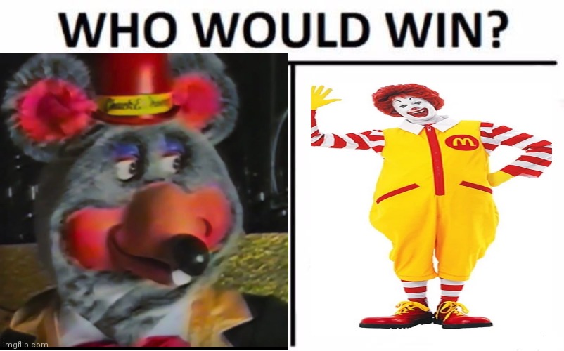 Chuckie vs Ronald | image tagged in funny memes | made w/ Imgflip meme maker